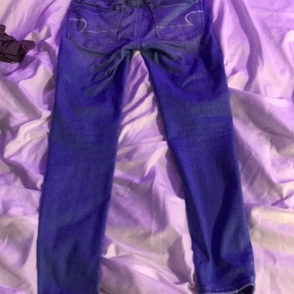 American eagle light wash skinny jeans size 2 - Picture 3 of 5